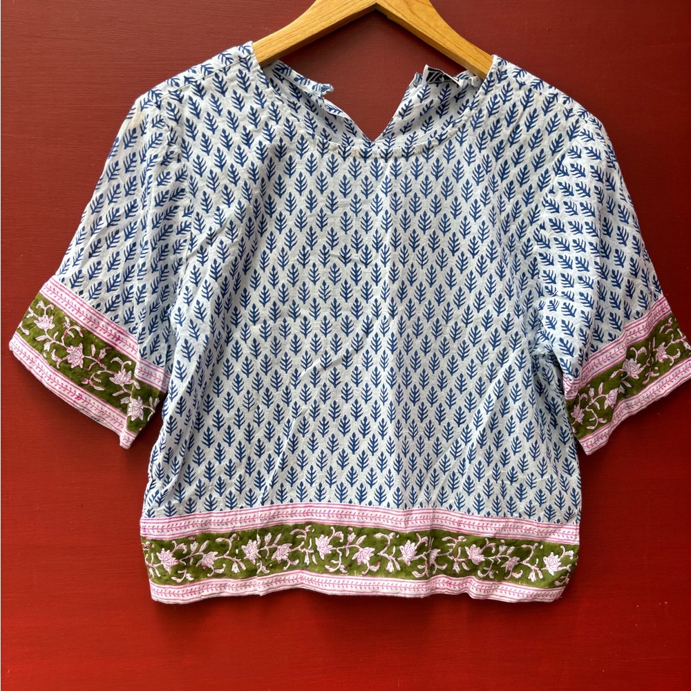 SZ Blockprints Blouse